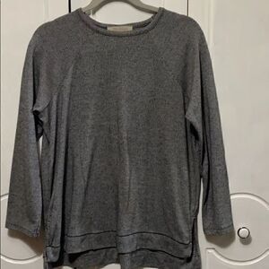 Zara Trafaluc Pinstripe Tunic Sweater size small